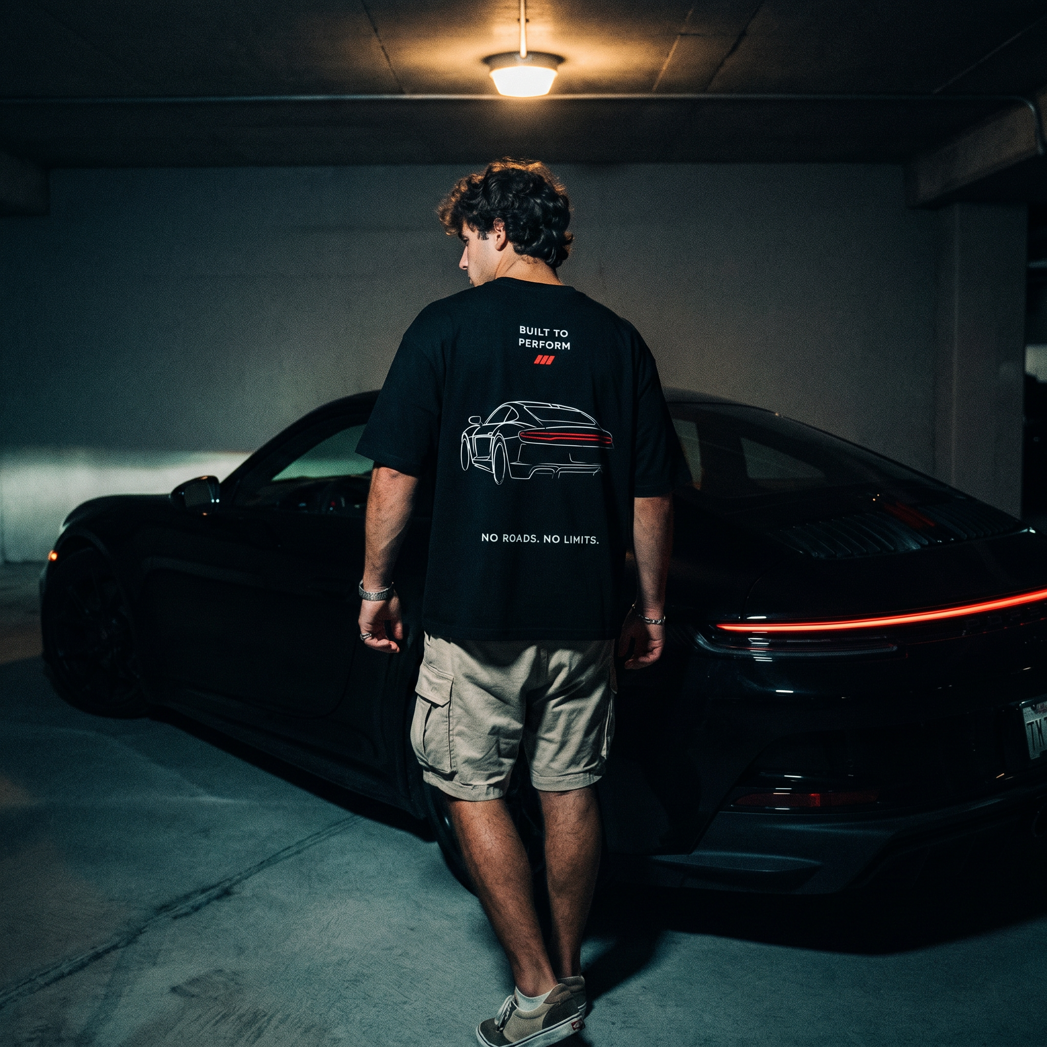 Built To Perform Back Print T-Shirt