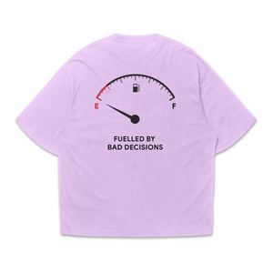 Bad Decisions Drop-Shoulder Tee